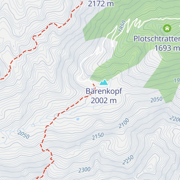 Map of Bärenkopfhütte