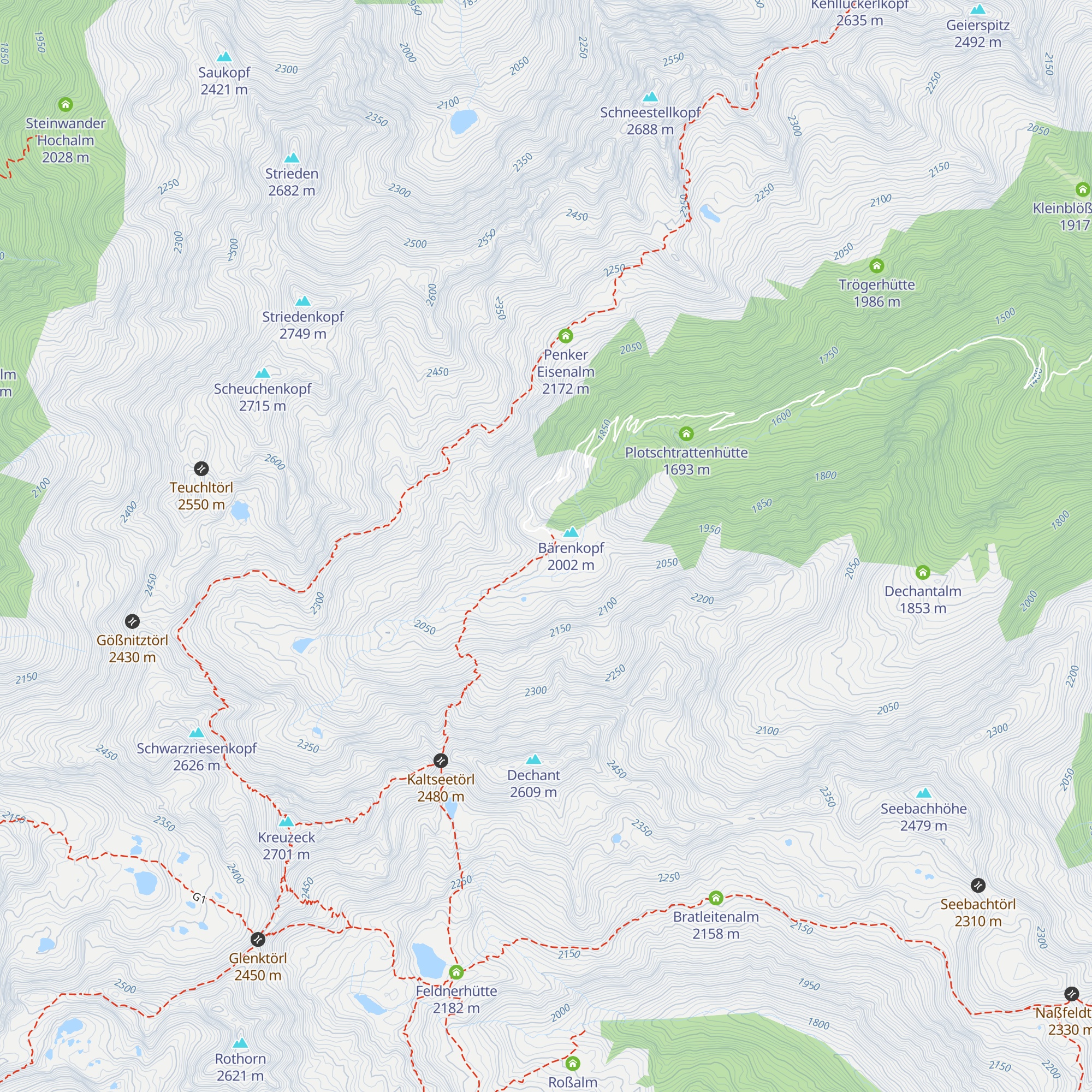 Bärenkopfhütte map