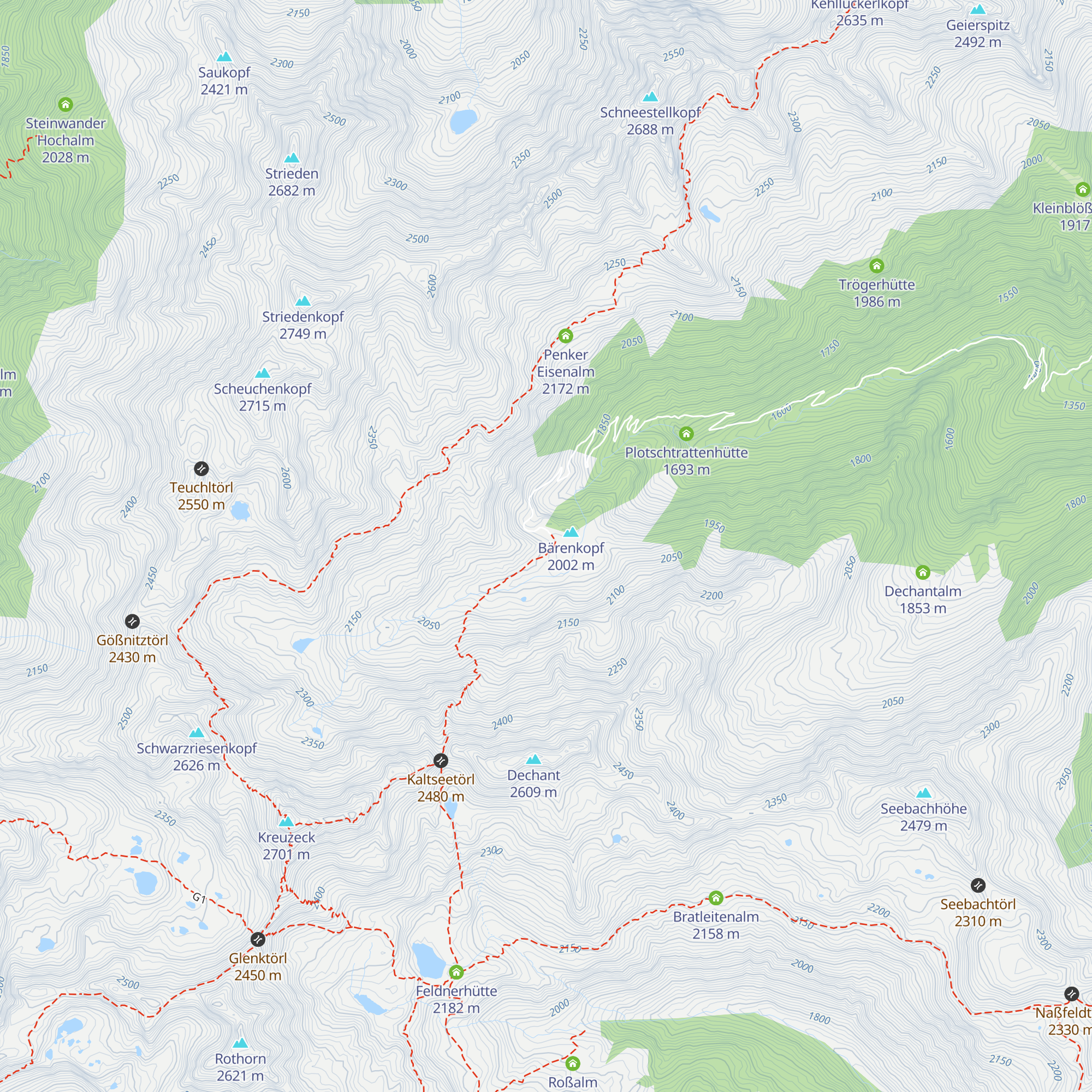Bärenkopfhütte map