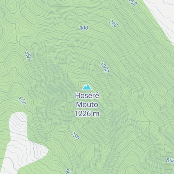 Map of Hoséré Mouto