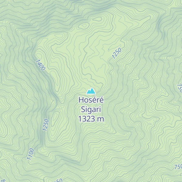 Map of Hoséré Sigari
