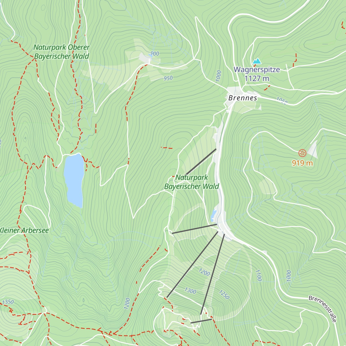 Berghaus Sonnenfels map