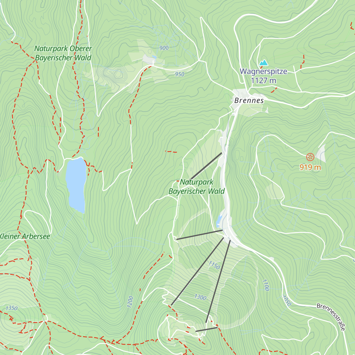 Berghaus Sonnenfels map