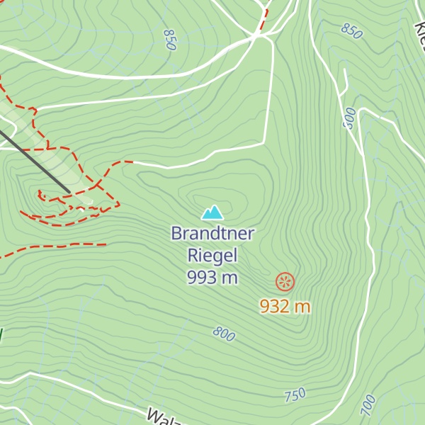 Map of Brandtner Riegel