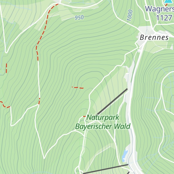 Map of Mühlbauernberg