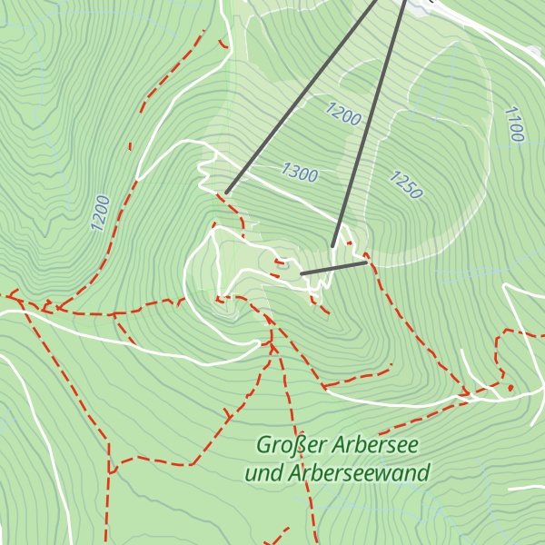 Map of Zwieseler Hütte