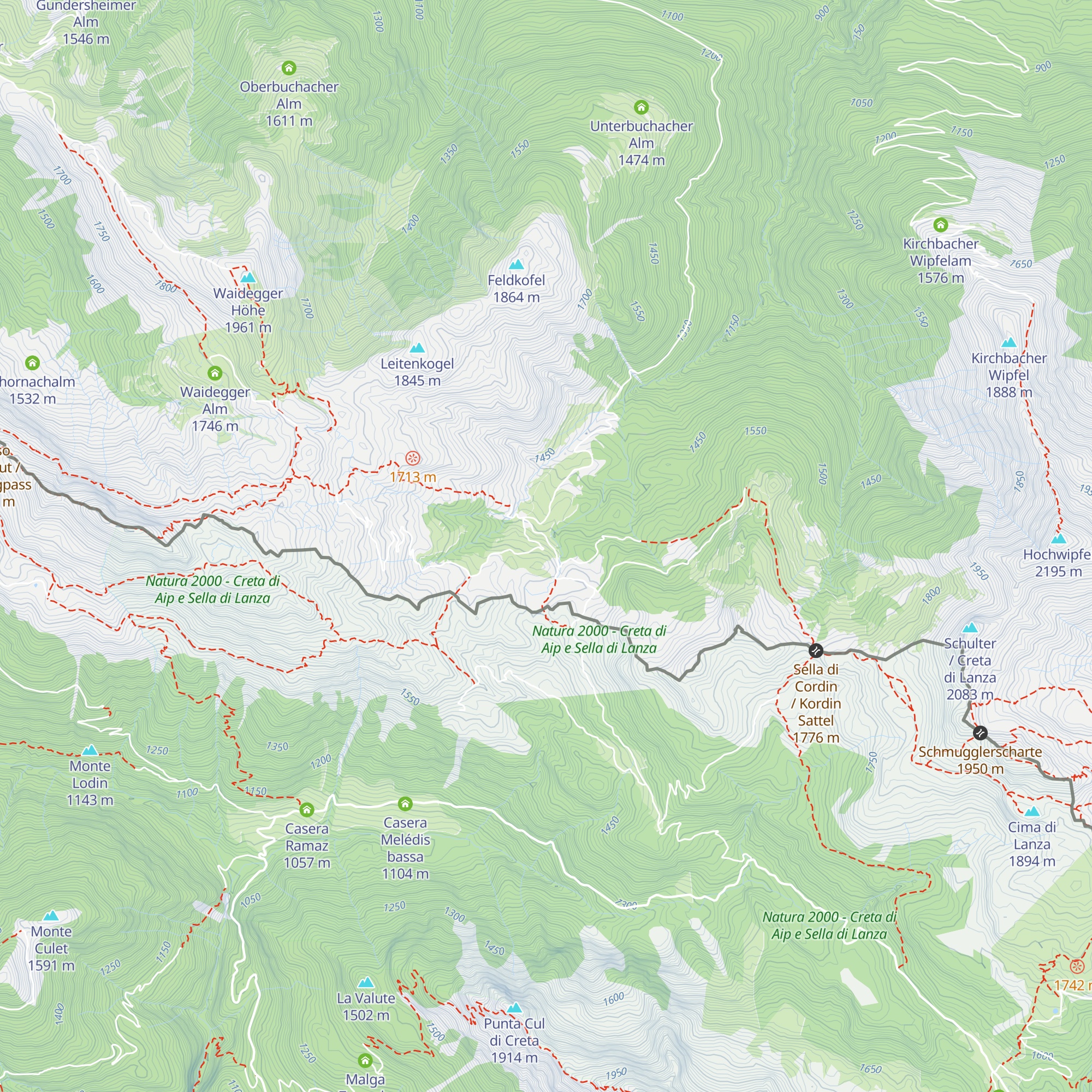 Zollhütte map