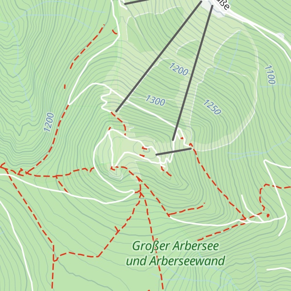 Map of Großer Arber