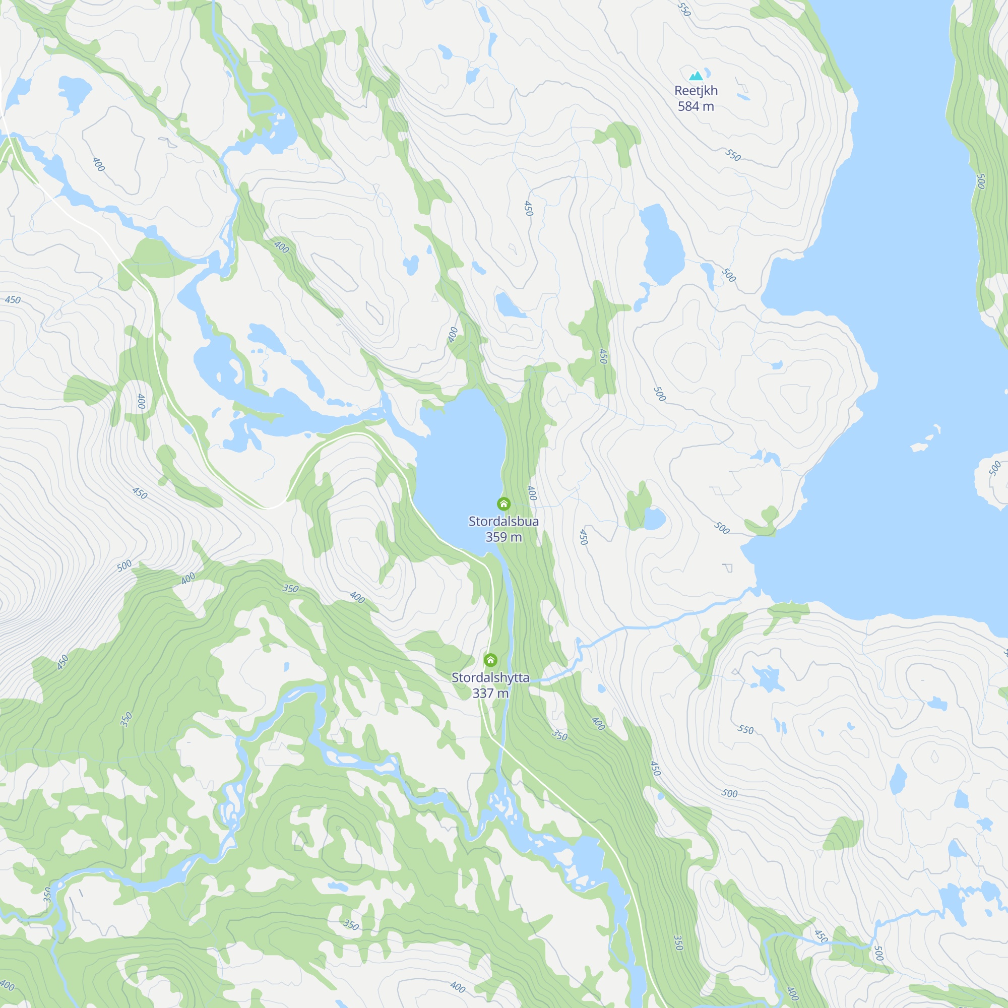 Stordalsbua map