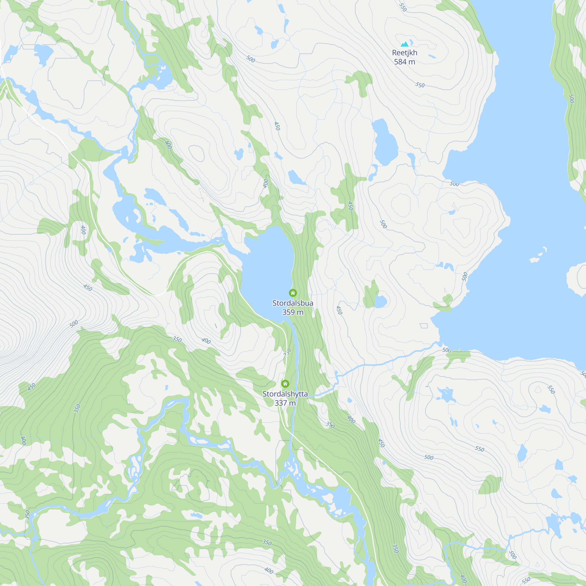 Stordalsbua map