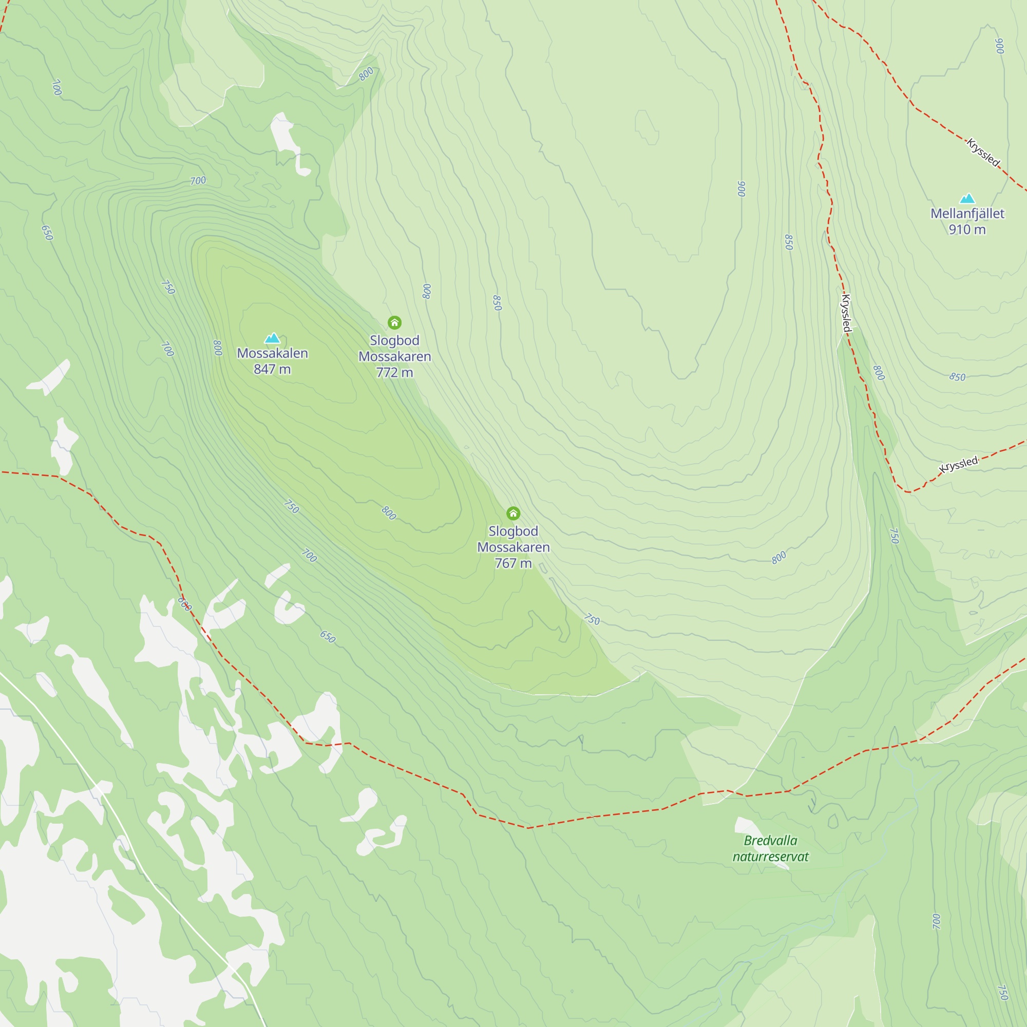 Slogbod Mossakaren map