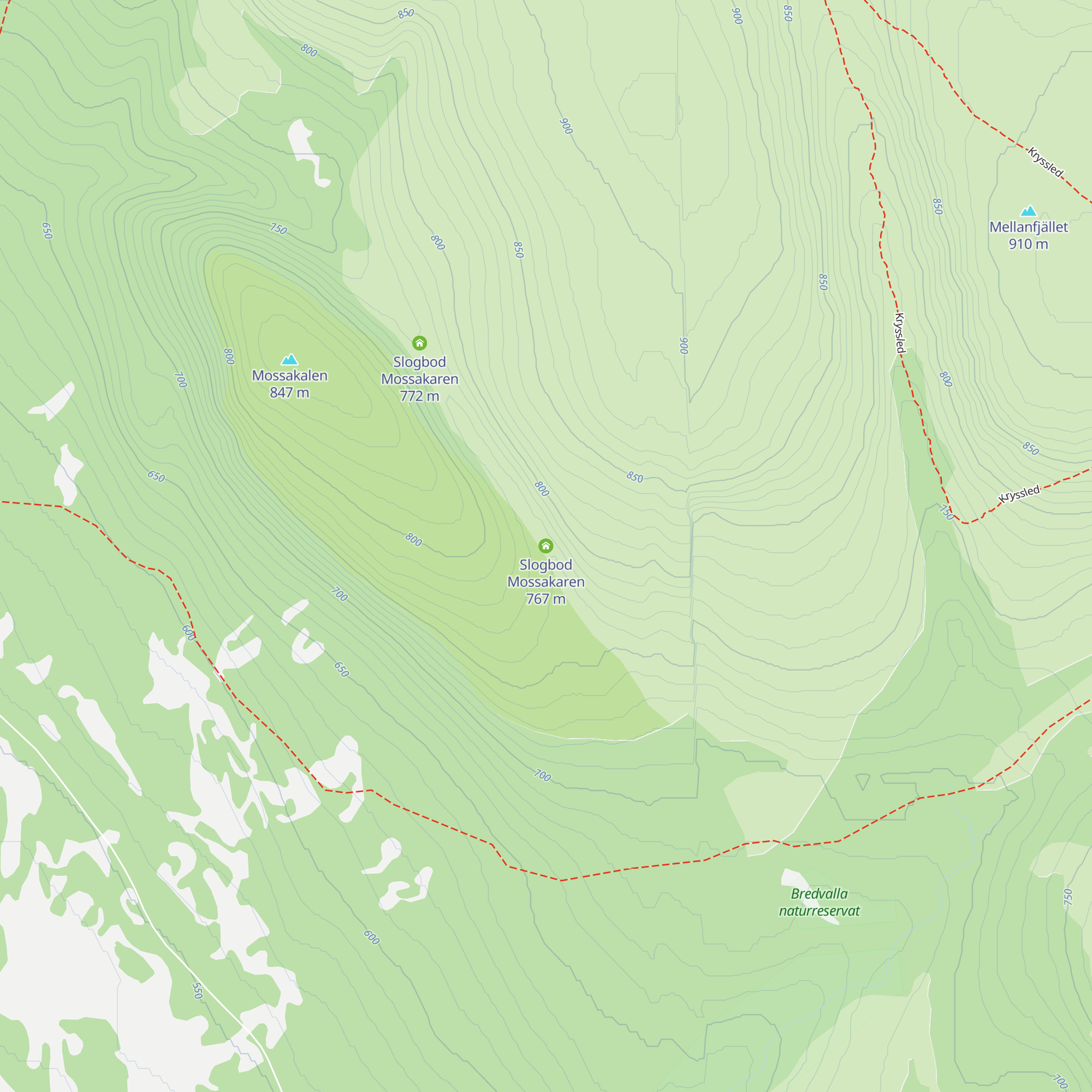 Slogbod Mossakaren map