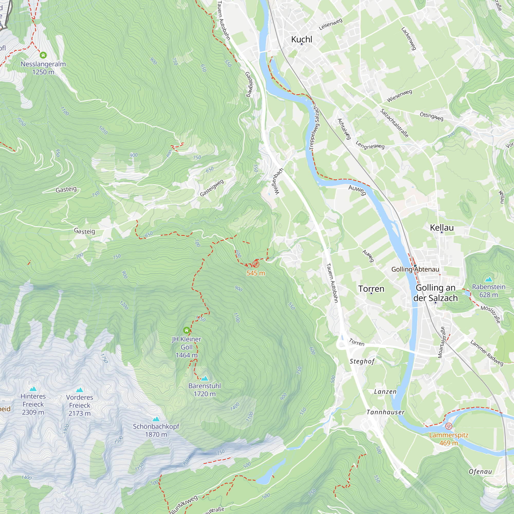 Gollinger Wassermühle map