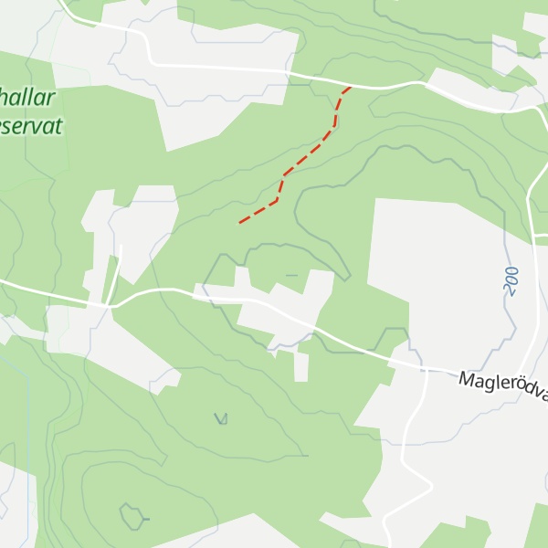Map of Skånehatten