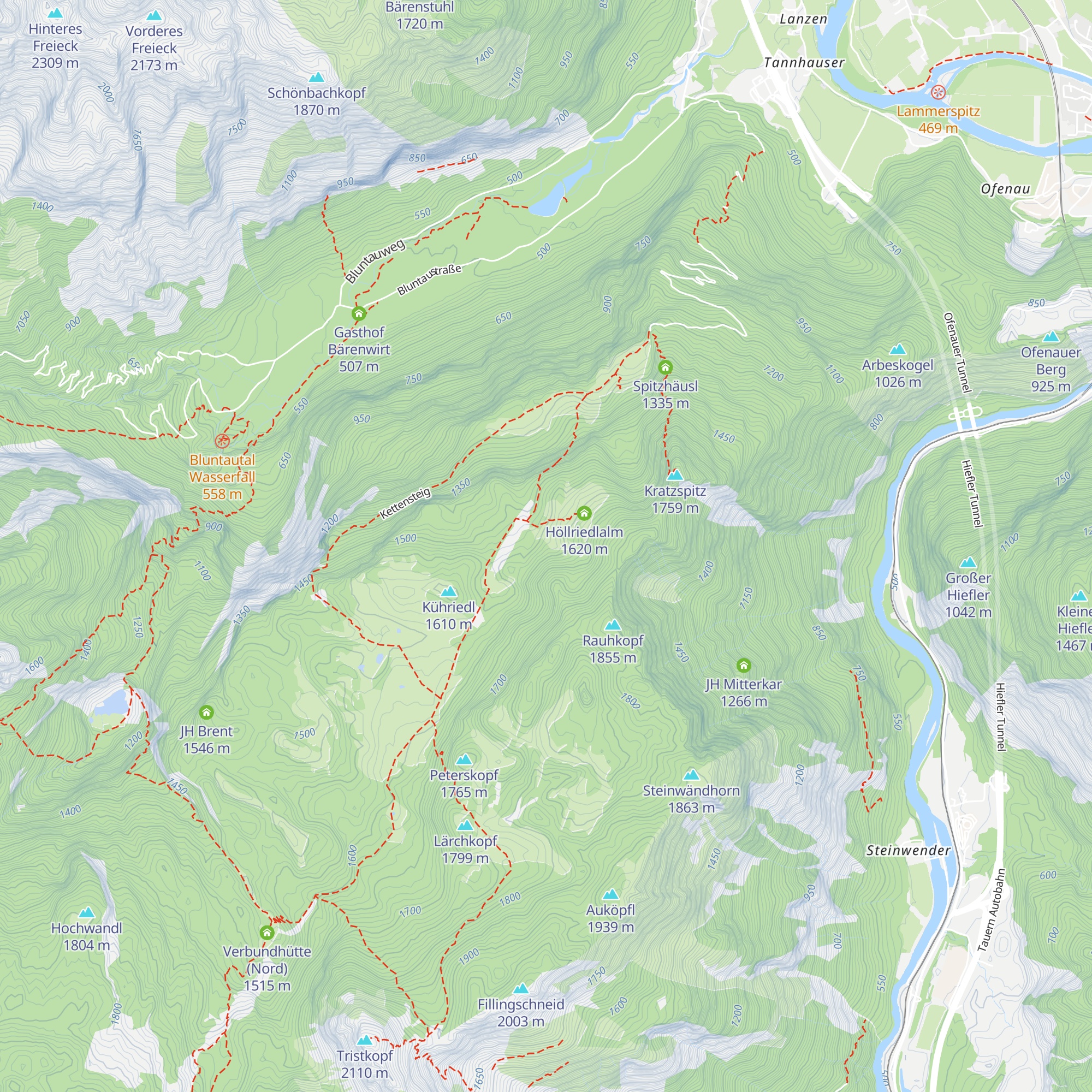JH Höllriedl map