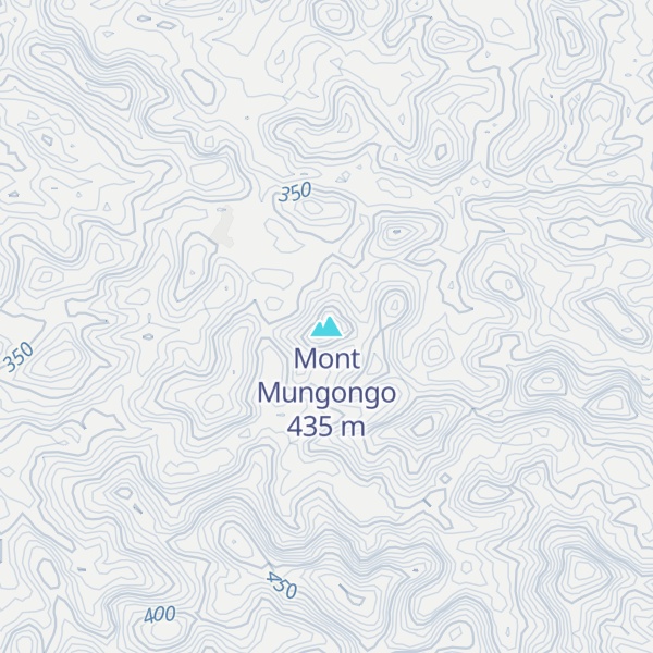 Map of Mont Mungongo
