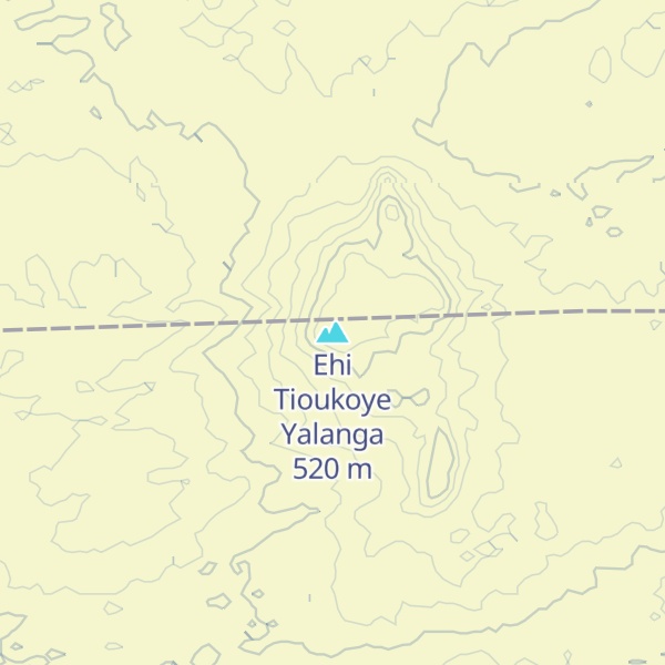 Map of Ehi Tioukoye Yalanga
