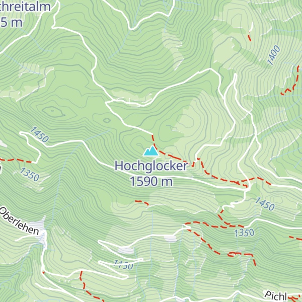 Map of Hochglocker
