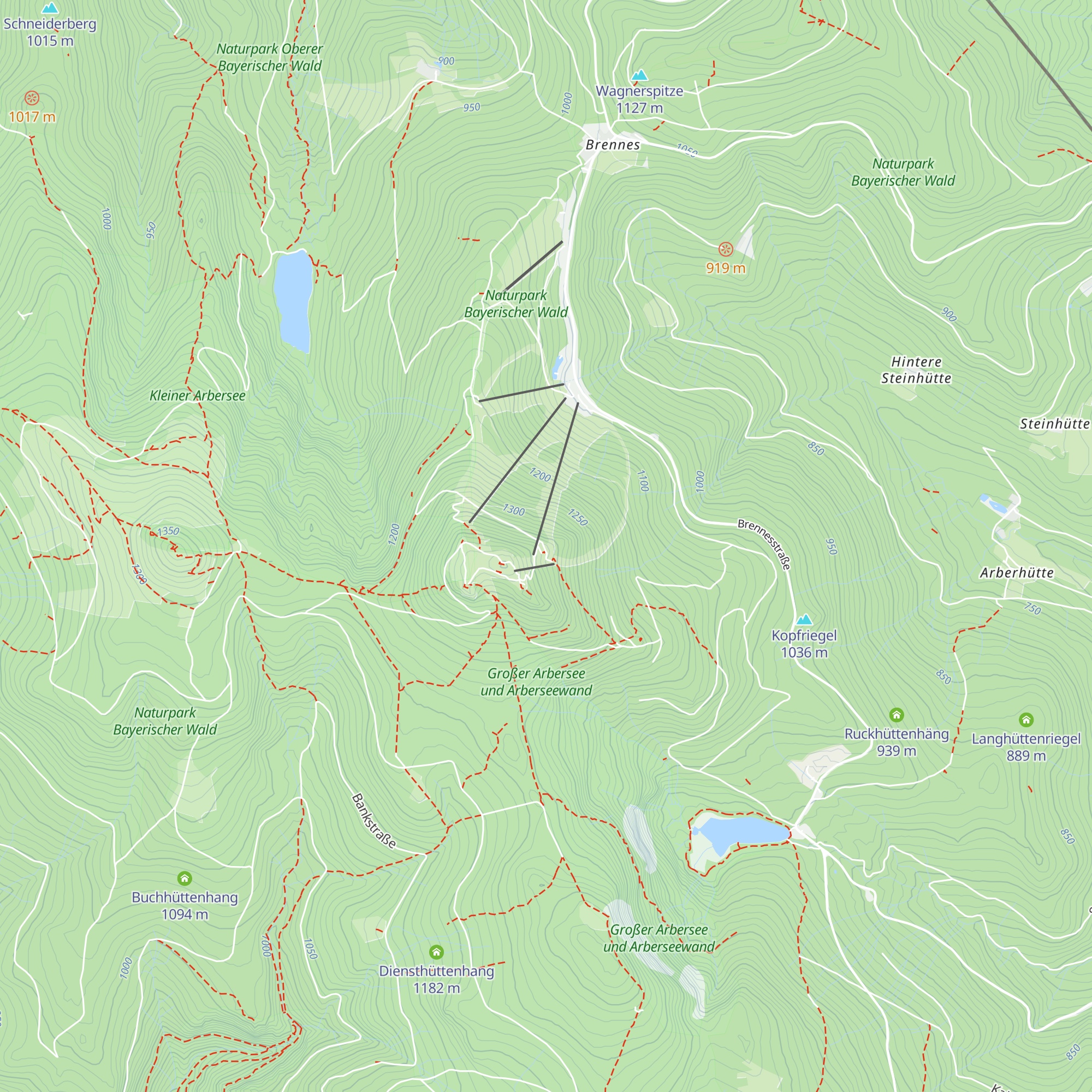Eisensteiner Hütte map