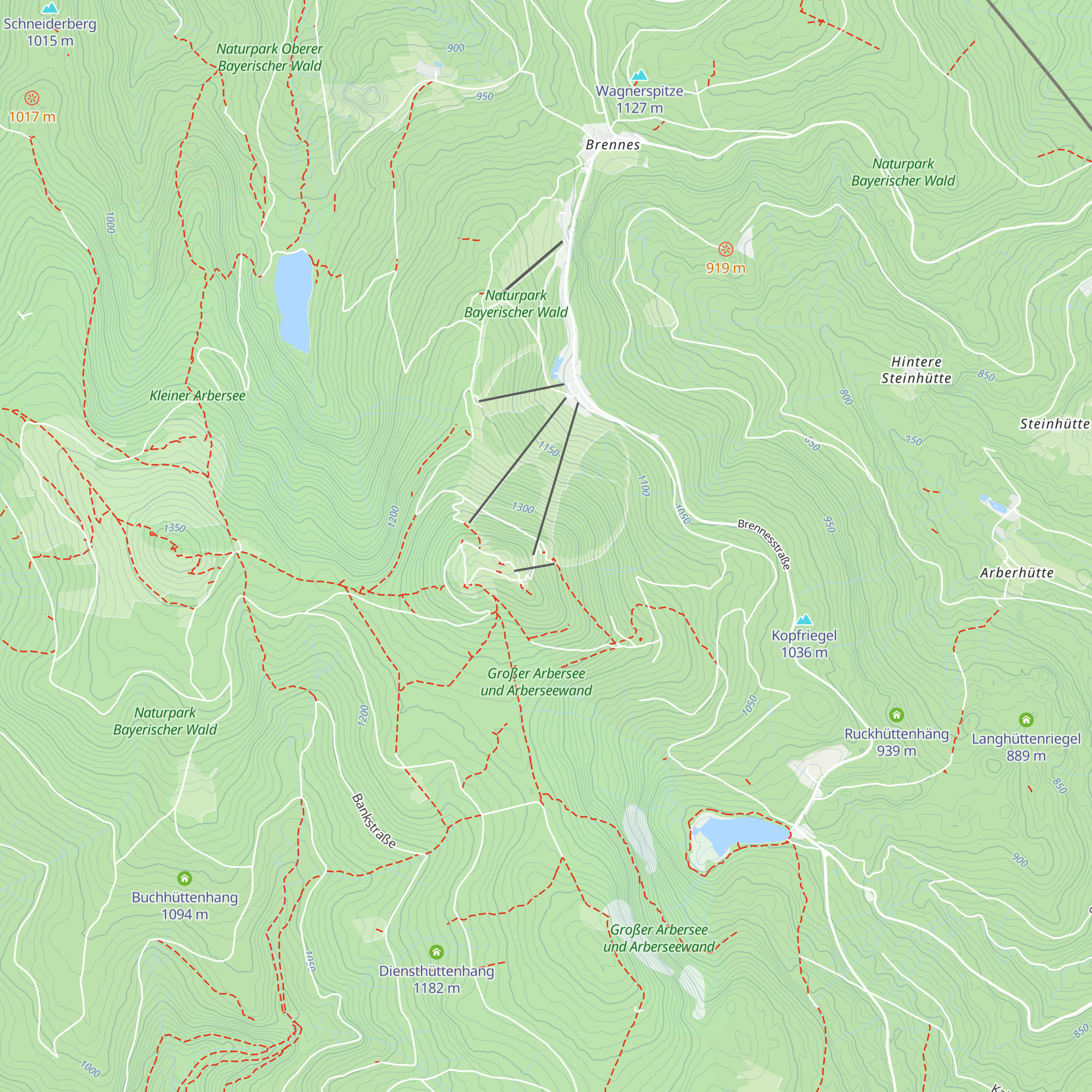 Eisensteiner Hütte map