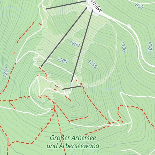 Map of Eisensteiner Hütte