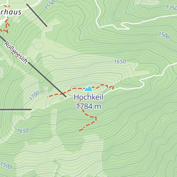 Map of Hochkeil