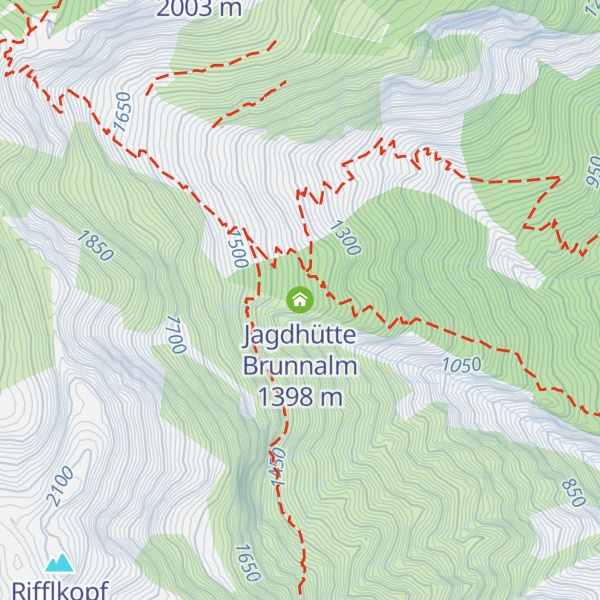 Map of Jagdhütte Brunnalm
