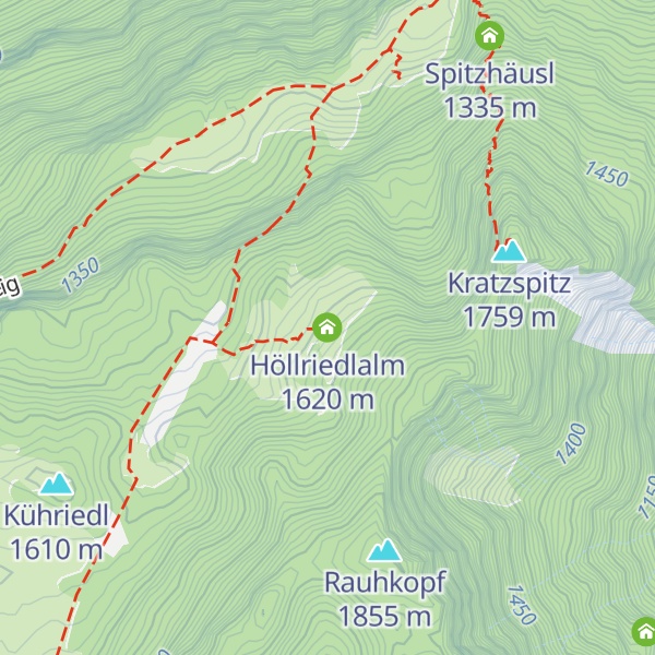Map of Höllriedlalm