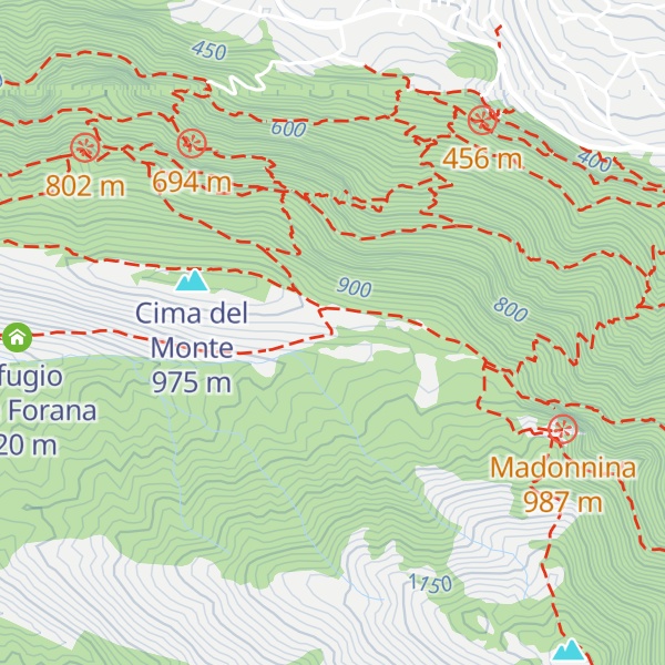 Map of Capanna de' Francisco