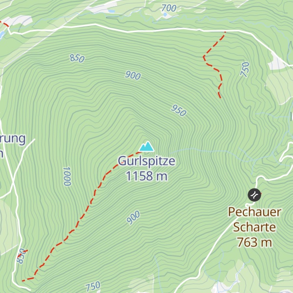 Map of Gurlspitze