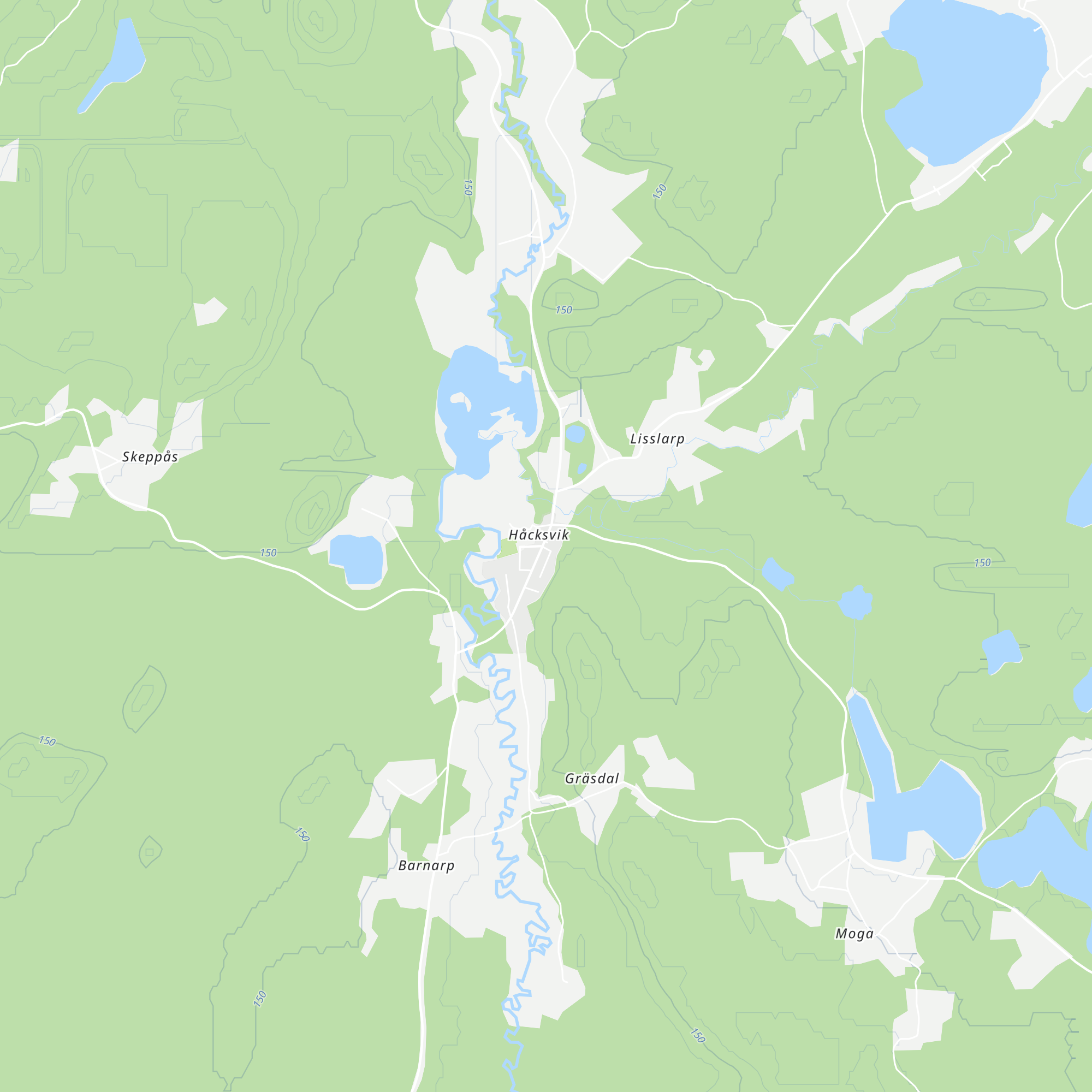 Turistinformation map