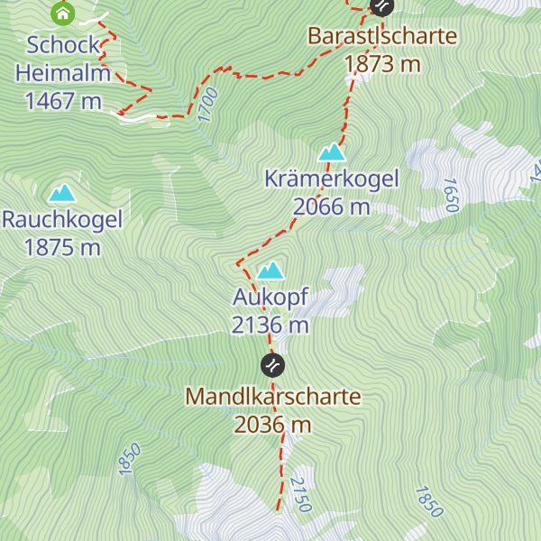 Map of Aukopf