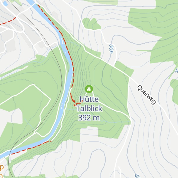 Map of Hütte Talblick