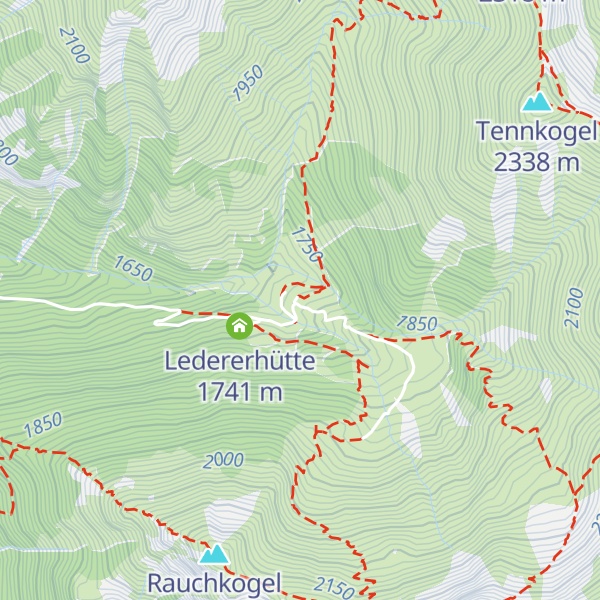 Map of Grubhofhütte