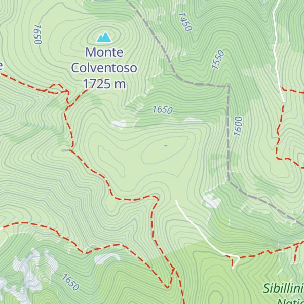 Map of Monte Fausole