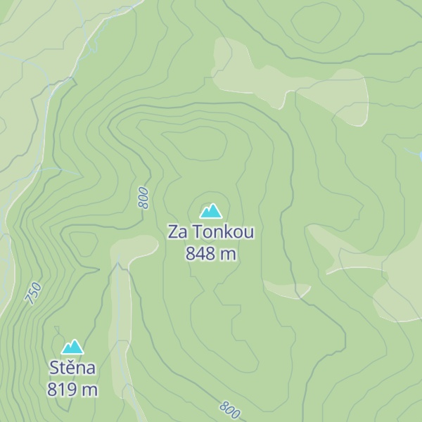 Map of Za Tonkou
