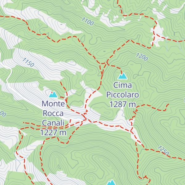 Map of Rifugio Canai