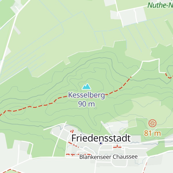 Map of Kesselberg