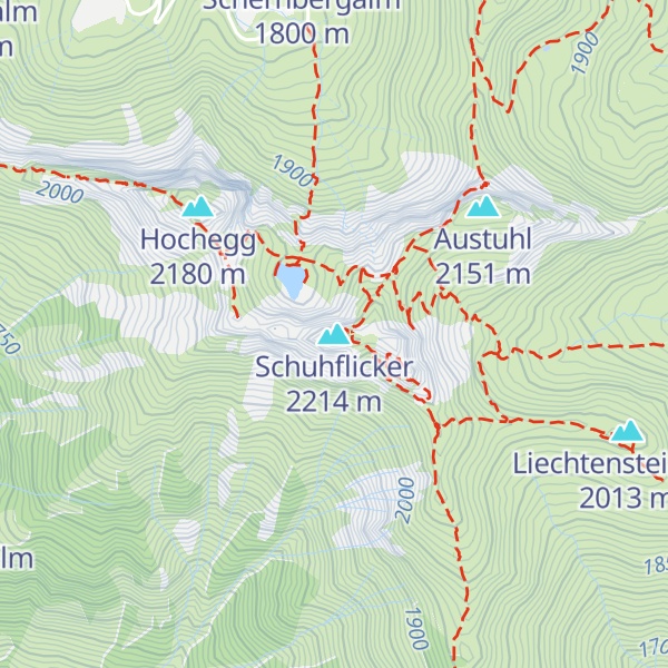 Map of Schuhflicker