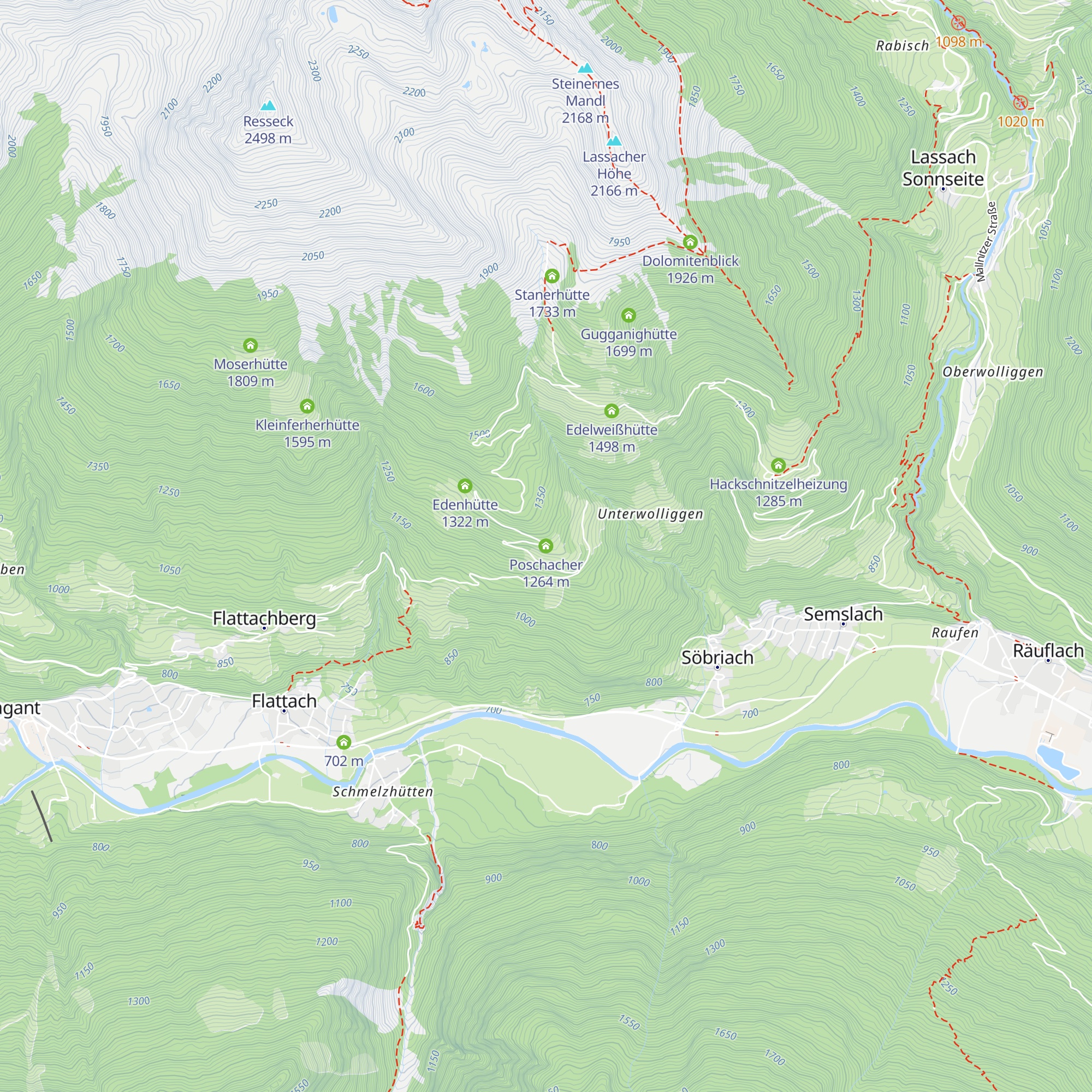 Poschacher map