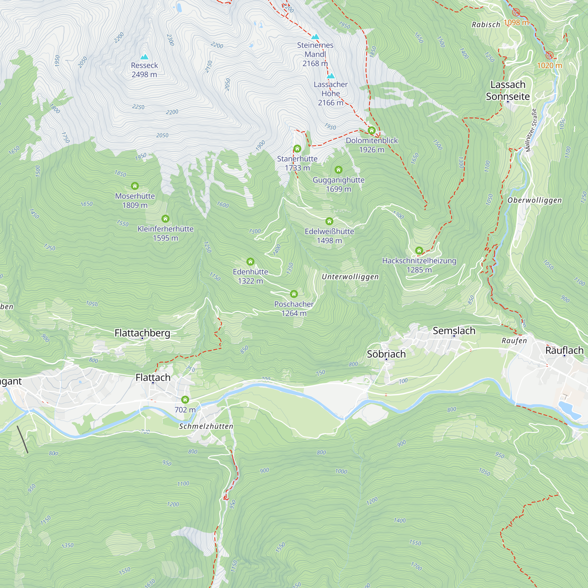 Poschacher map