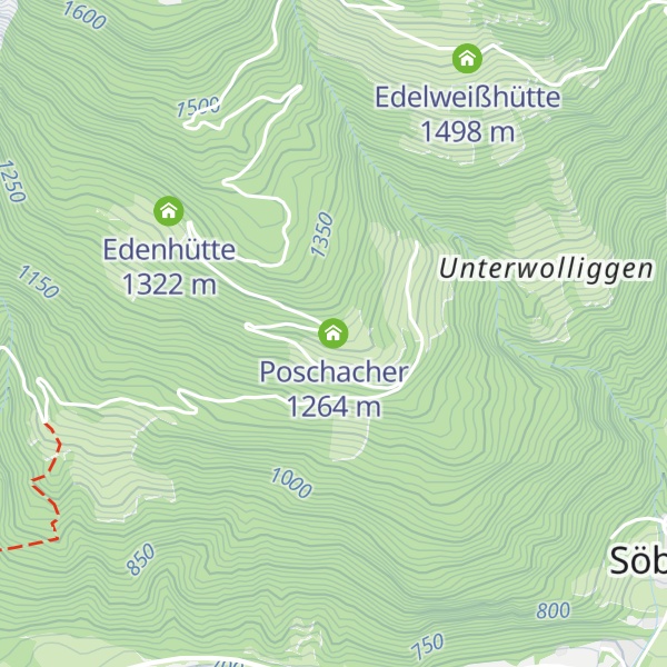 Map of Poschacher