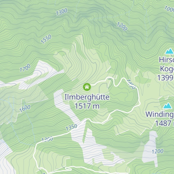 Map of Ilmberghütte