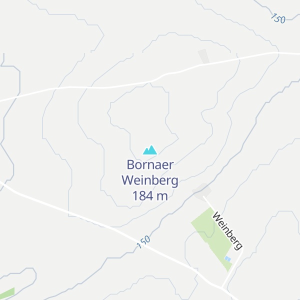 Map of Bornaer Weinberg