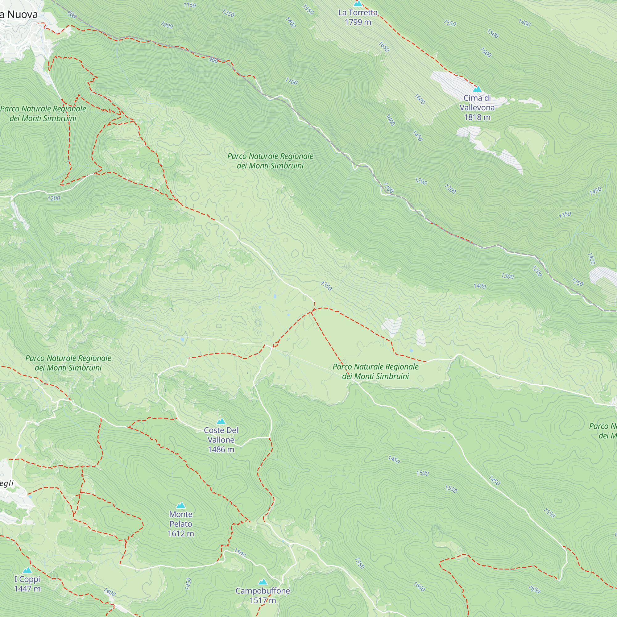 Rifugio di Camposecco map