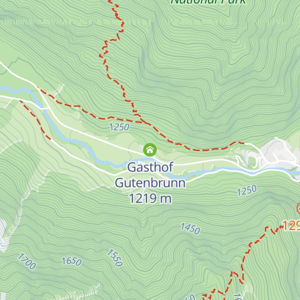 Map of Gasthof Gutenbrunn