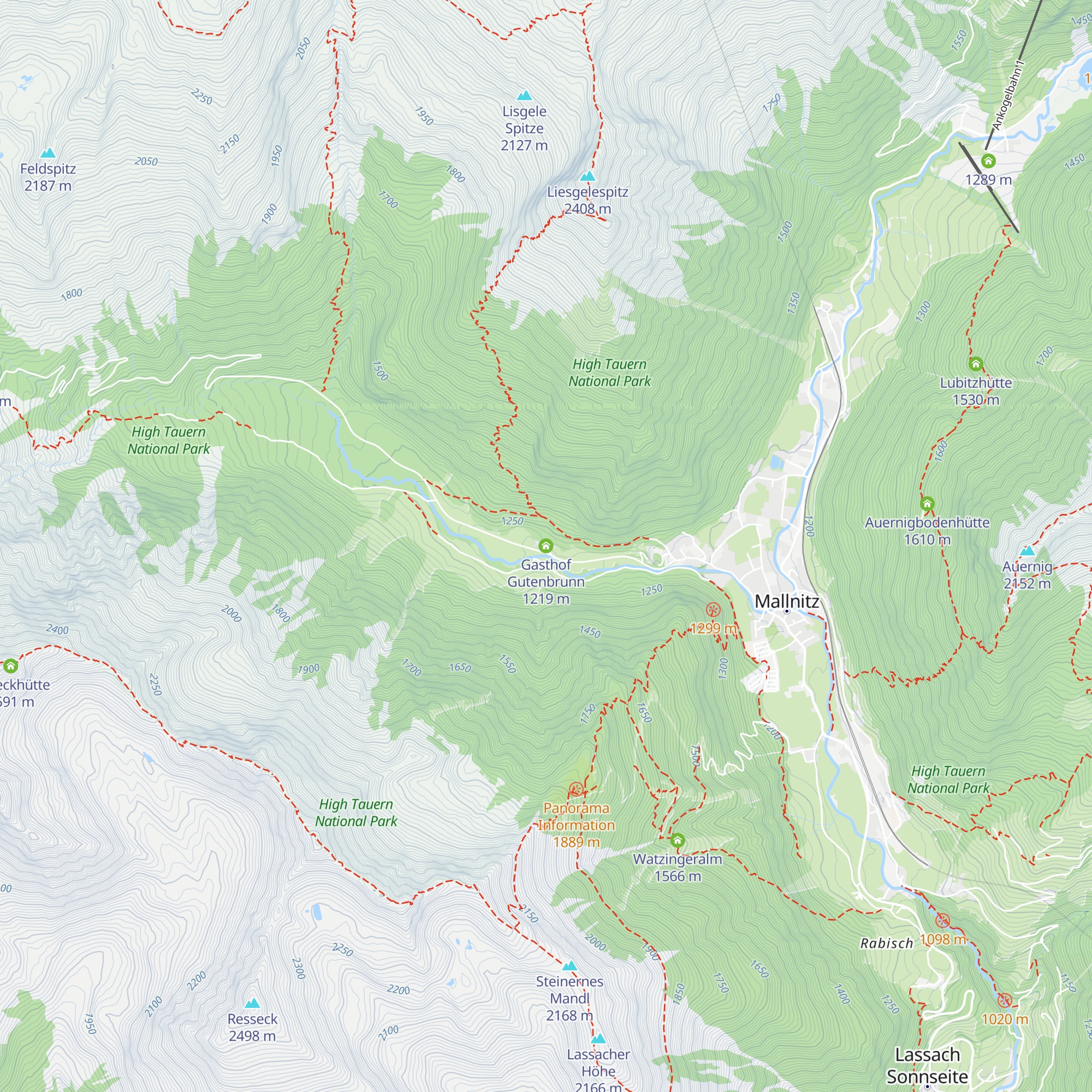 Gasthof Gutenbrunn map
