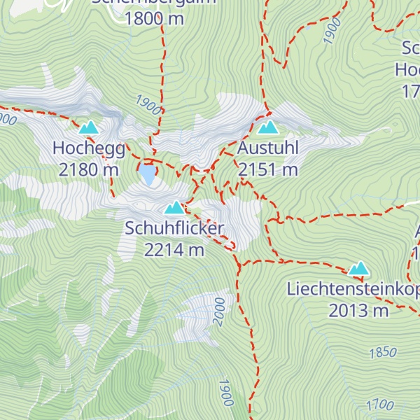 Map of Arlspitze
