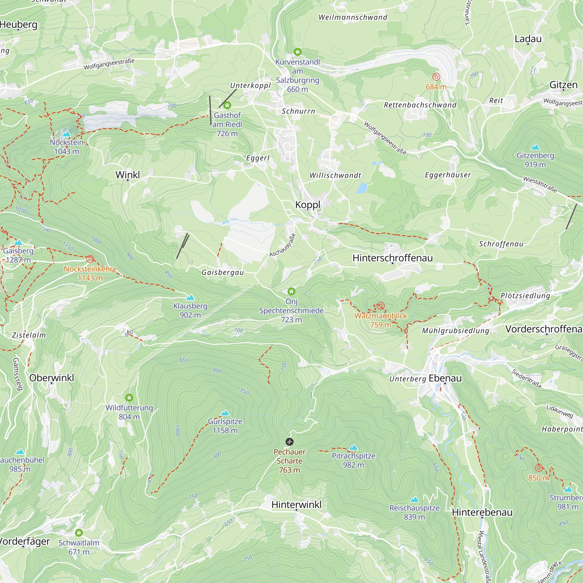 Önj Spechtenschmiede map