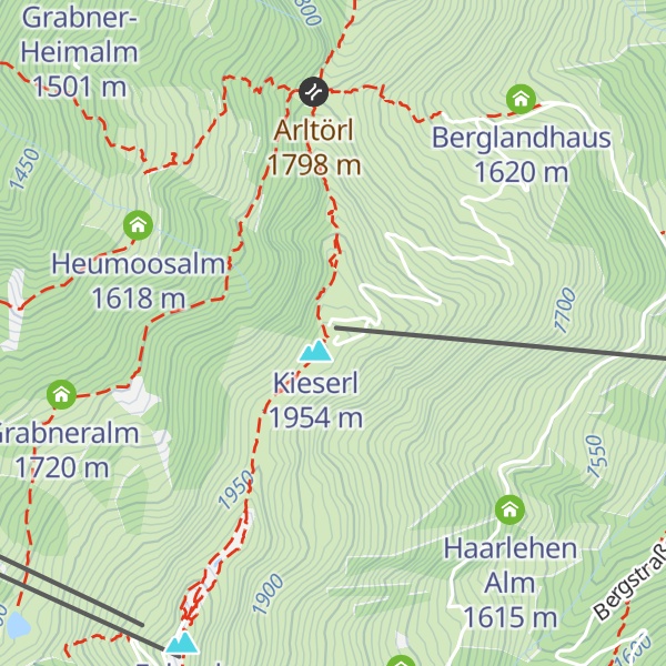 Map of Gipfelrestaurant Wolke 7